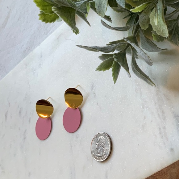 The Issa - Double Coin Drop Earrings - Picture 5 of 5